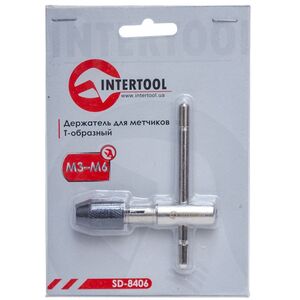 Держатель для метчиков Т-образный M3-M6 (SD-8406 Intertool)