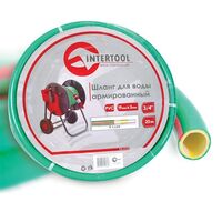 Шланг для води 4-х шаровий 3/4 ", 20м, армований, PVC, GE-4123 INTERTOOL