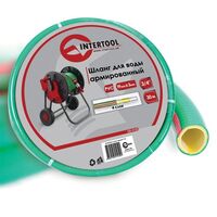 Шланг для води 4-х шаровий 3/4 ", 30м, армований, PVC, GE-4125 INTERTOOL