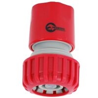Конектор 1/2" с аквастопом для шланга 3/4" (GE-1020 Intertool)