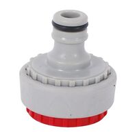 Адаптер универсальный для конектора 1/2" с внутренней резьбой 3/4" & 1" (GE-1111 Intertool)