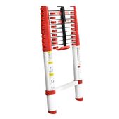 Драбина з алюмінію, телескопічна 10 сход., 3,20м, LT-3032 INTERTOOL