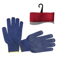 Перчатка трикотажная с точечным ПВХ м (Apelas SP-0132 Intertool)