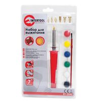 Набор для выжигания 230 В, 30 Вт. ( 7 насадок) (RT-2040 Intertool)