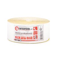 Шлифовальная шкурка на бумажной основе К36, 115мм*50м, BT-0813 INTERTOOL