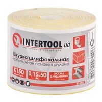 Шлифовальная шкурка на бумажной основе К150, 115мм*50м., BT-0822 INTERTOOL