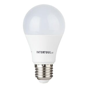 Лампа світлодіодна LED A60, E27, 12Вт, 150-300В, 4000K, 30000г, гарантія 3 роки., LL-0015 INTERTOOL