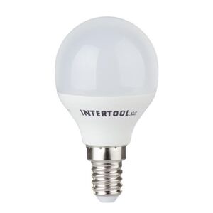 Лампа світлодіодна LED P45, E14, 5Вт, 150-300В, 4000K, 30000г, гарантія 3 роки., LL-0102 INTERTOOL