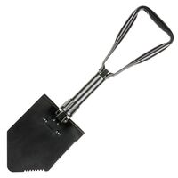 Лопата саперная складная 57см, AT-0133 INTERTOOL