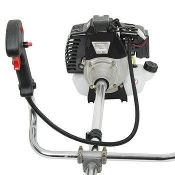 Мотокоса 1.5 кВт, 43 см³, катушка, 3-х лопастной нож, плечевой ремень INTERTOOL DT-2231