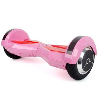 Гироборд-скутер электрический. 4400 мАч, колеса 8". Pink (SS-0806 Intertool)