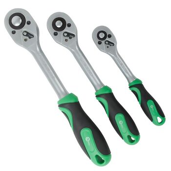 Рукоятка с храповым механизмом на 72 зуба 1/2", Cr-v., HT-2126 INTERTOOL