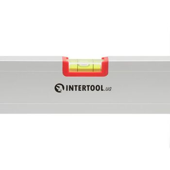 Уровень строительный 600мм 3 глазка, сечение 22*59 мм "Проф", MT-1132 INTERTOOL