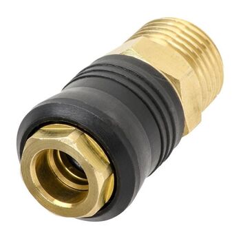 Быстроразъемное соединение с наружной резьбой 1/2", латунь, PT-1817 INTERTOOL