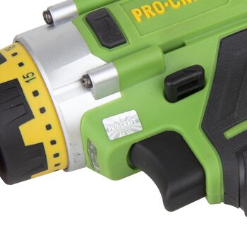 Шуруповерт акум. Procraft РА-212 c DFR патроном, две батареи