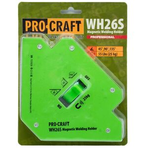 Держатель магнитный для сварки "стрела" с выключателем Procraft WH26S