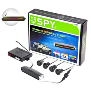 Парктронік SPY LP-121 / LED / 4 датчика D = 18mm / коннектор / Radio / black / black