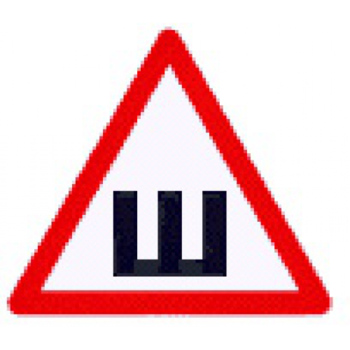 Наклейка знак "Ш" стандарт
