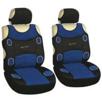 Майки MILEX, Prestige AG-7254, комплект на 2 передних сидения, 2 подголовника, синие (AG-7254)