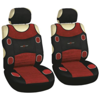 Майки MILEX Prestige AG-7253 перед комплект, 2 передних сидения + 2 подголовника красные