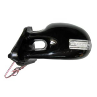 Зеркало боковое ЗБ 3252C BLACK LED черное пов, 2шт. в комплекте