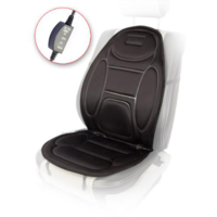 Накидка на сидение H 96035 BK, 108x49см, с подогревом, высокая, переключатель