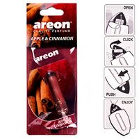 Освежитель воздуха жидкий листик AREON "LIQUID" Apple & Cinnamon 5ml (24)