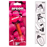 Освежитель воздуха жидкий листик AREON "LIQUID" Bubble Gum 5ml (24)