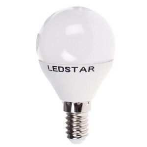 Світлодіодна лампа LEDSTAR E14, 6W, кулька 540lm, 4000К, 160 °, чіп: Epistar (Тайвань) (100621)
