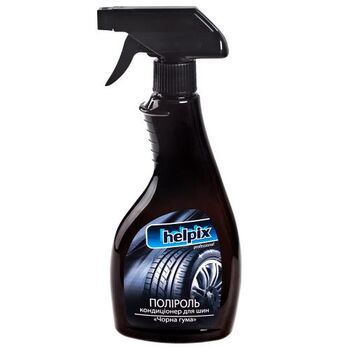 Очиститель колесных шин HELPIX Professional, 500мл, тригер, на водной основе (12)