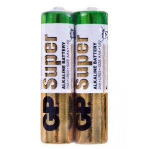 Батарейка GP SUPER ALKALINE, 1.5V, 24A-S2, лужна, LR03, AAA (4891199006494)