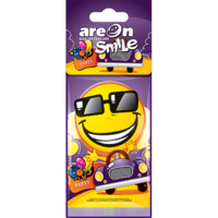 Осв.воздуха AREON сухой листик Smile Black Cristall (ASD 16)