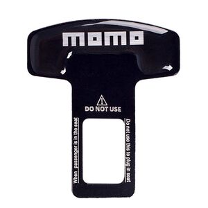 Заглушка ремня безопастности алюминивая MOMO  (1шт) ((200))