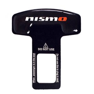 Заглушка ремня безопастности алюминивая Nismo  (1шт) ((200))