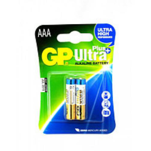 Батарейка GP ULTRA PLUS ALKALINE 1.5V 24AUP-U2 лужна, LR03 AUP, AAA (4891199100307)