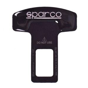 Заглушка ремня безопастности алюминивая Sparco  (1шт) ((200))