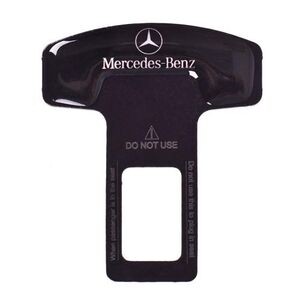 Заглушка ременя безпеки Алюмінієва Mercedes (1шт) ((200))