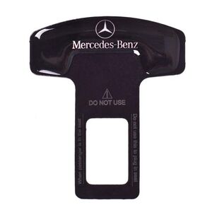 Заглушка ремня безопастности алюминивая Mercedes  (1шт) ((200))