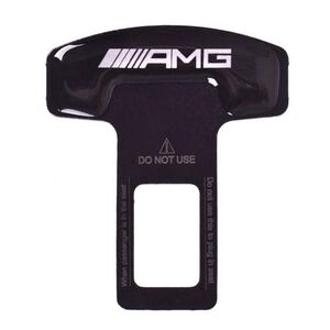 Заглушка ремня безопастности алюминивая AMG  (1шт) ((200))