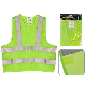 Жилет безопасности светоотражающий (green) 166 G XXL (ЖБ008)