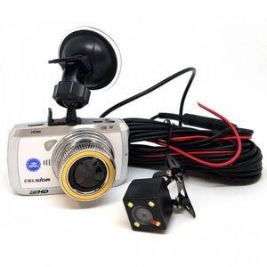 Автомобільний цифровий відеореєстратор CELSIOR DVR CS-219-D HD (WI FI) WHITE (DVR CS-219-D HD WHITE)