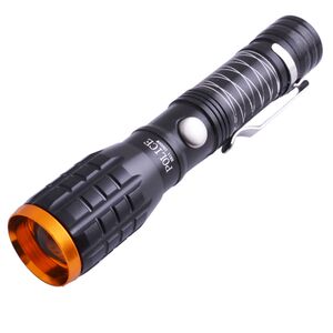 Ліхтар Police 5811, zoom, 1xAA, затиск (5811)