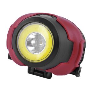 Ліхтарик діодний налобний 1802 COB + LED, 3xAAA (1802-COB + LED)