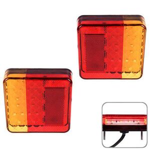 Стоп-сигнал дополнительный CD-64914-L/R/16+20LED/9-30V/100mm*100mm (CD-64914-L/R)