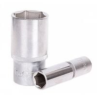 Торцевая головка глубокая 1/4", 6 гран. 14 мм. ALLOID)