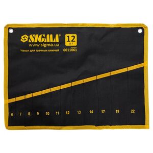 Чехол для гаечных ключей 12шт, SIGMA 6011061