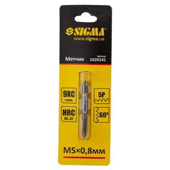 Метчик М4×0,7мм, SIGMA 1620121