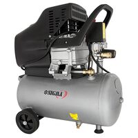 Компрессор одноцилиндровый 1.8кВт 230л/мин 8бар 24л (2 крана), SIGMA 7043131