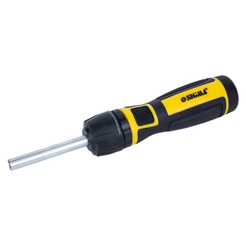 Викрутка з реверсом високошвидкісна + біти 12шт CrV Mega, SIGMA 4009821