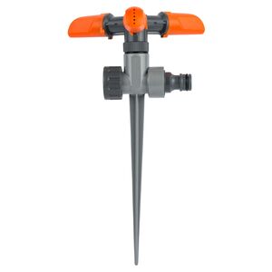 Дождеватель круговой на металлическом колышке (ABS+AL), FLORA 5013284